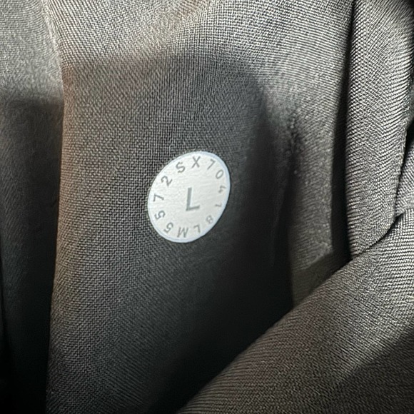 LULULEMON Discipline Men's Gray Pants LARGE L Stretch Sweatpant - Picture 9 of 10